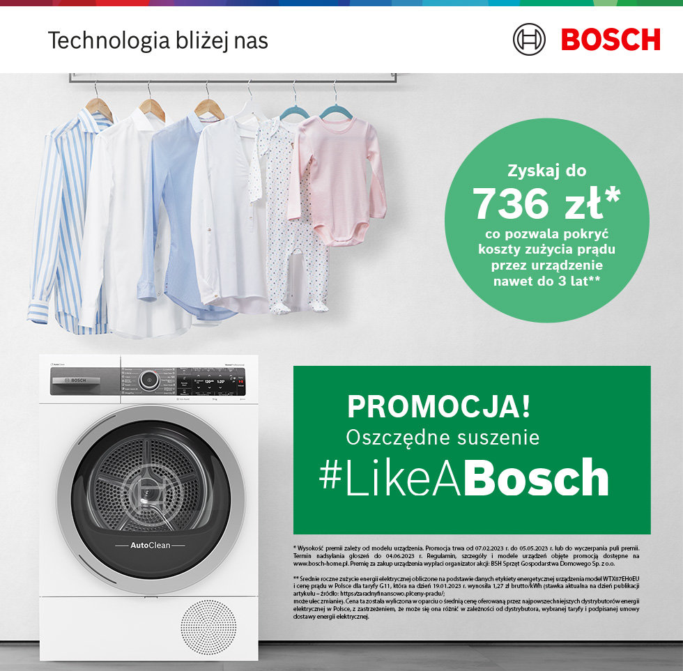 Bosch - suszarki